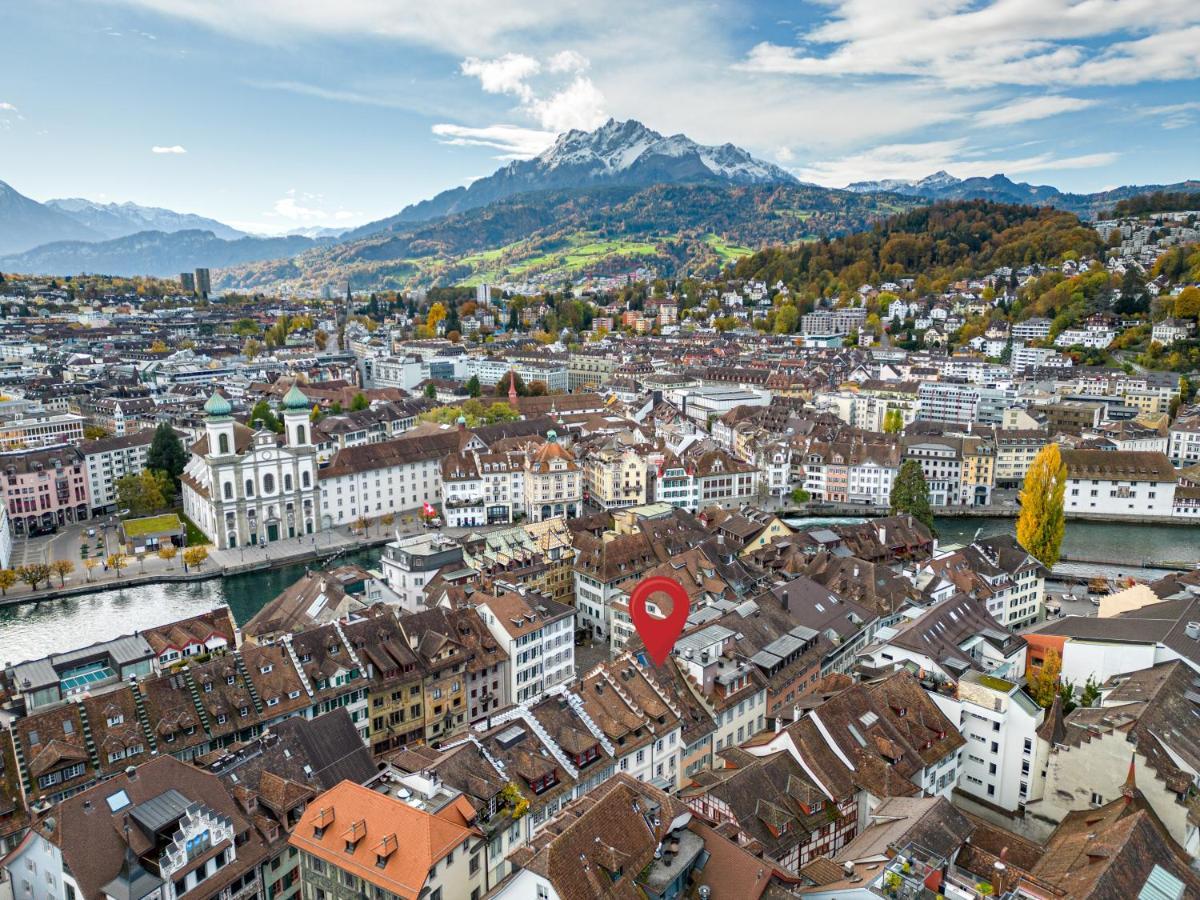 A&Y Oldtown Penthouse Loft Luzern Daire Dış mekan fotoğraf